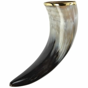 Cuerno Vikingo para Beber de Ágata Genuina, Ecológico y Seguro para Alimentos, Hecho a Mano, con Soporte de Cuero de Ángel, para Bodas, Hogar y Hotel - Product Image 4