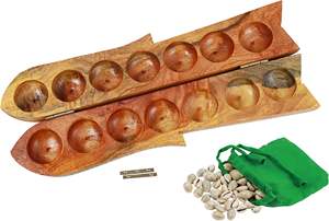 Classic Wooden Board Game <b>for</b> Family Fun Durable Handmade Traditional Strategy and Skill Game <b>for</b> Kids <b>Adults</b> Playtime - Product Image 5