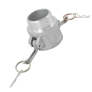 SS316 Type B Adaptateur mâle x 2 "Raccords de verrouillage à came à tige de tuyau Raccord camlock 2 pouces