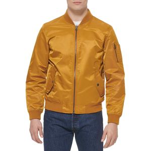 Chaqueta de Invierno Ligera y Moderna para Hombre, Chaqueta Bomber Cálida, Informal, Elegante, Cómoda, Moderna, para Uso Diario - Product Image 1