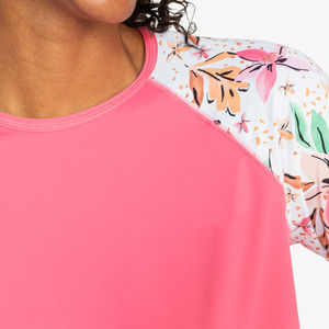 Custom Logo High Quality Wholesale Women Long Sleeve Rash Guard Swim <b>Shirt</b> Plain Printed <b>Swimming</b> Wear for Water Sports - Product Image 5