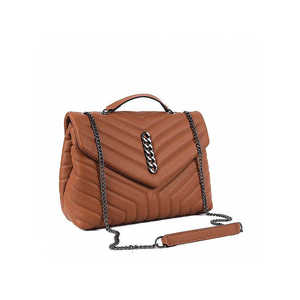 Borsa a Spalla da Donna in Vera Pelle Marrone Made in Italy AP IDEA MODA 1000g - Product Image 4