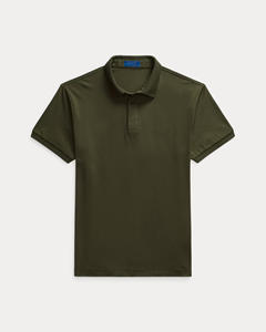 Alta calidad logotipo personalizado bordado hombres peso pesado 100% algodón Casual Streetwear manga corta Oliva Boxy Fit hombres Polos - Product Image 4