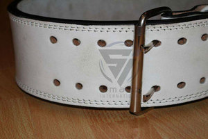 เข็มขัดยกน้ำหนักหนังแท้หัวเข็มขัดสองง่ามม้านั่งออกกำลังกายเข็มขัดยกน้ำหนัก - Product Image 4