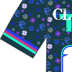 Camiseta Retro de Fútbol para Hombre, Material de Malla Frontal, Nombre y Número Personalizables, Antibacteriana, Transpirable, de Secado Rápido, Talla Grande - Product Image 2