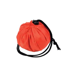 Borsa Cilindrica Riutilizzabile 210D Personalizzata, Zaino Sportivo con Coulisse per Promozione Gadget - Product Image 2