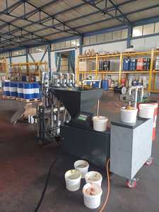 PICOLIN Plastic Drum Pail Decanter System Filling <b>Machine</b> Oil Leak Proof Durable Matte <b>Lamination</b> Cylindrical Design - Product Image 1