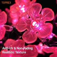 Maßgefertigter 110V-240V 250W Ra90 Rosa 3m Kunststoff Künstlicher Kirschblüten-LED-Lichtbaum IP65 Wasserdicht für Hochzeiten Weihnachten Außenbereich