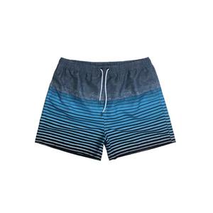 Pantalones cortos de playa de algodón personalizados Cintura elástica Cordones ajustables Buena calidad Patrón floral Transpirable Diseño de logotipo personalizado - Product Image 2