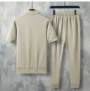 lightweight High Demand Short Sleeve Top and <b>Pant</b> for Men High Quality Men Fitness Tracksuit Custom Printed Comfortable - Product Image 5