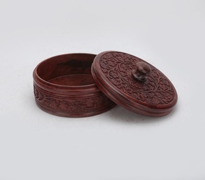 ไม้แกะสลักรอบกล่องสำหรับการจัดเก็บผู้ผลิตผู้ค้าส่ง - Product Image 2