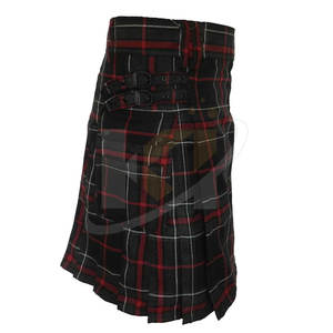 Nuevos Kilts de Tartán para Hombre en Color Sólido, de Alta Calidad, Hechos en Pakistán, de Algodón/Lana, Calidad Premium, Gran Venta - Product Image 3