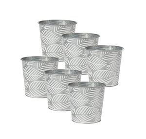 Premium Quality Galvanized Planters with Minimalist Design <b>Features</b> for Stylish Indoor Plant Displays - Product Image 5