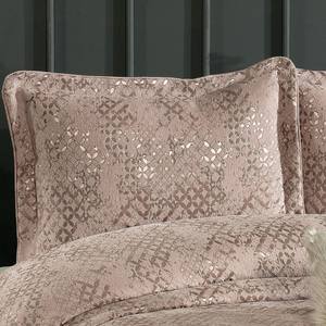 ชุดเครื่องนอนกูซิด ANNA คลาสสิค 4 ชิ้น ลายทาง ดอกกุหลาบแห้ง ผ้าเชนิลล์ทอ 100% ป้องกันไรฝุ่น ซักได้ ขนาดคิงไซส์ สำหรับใช้ในบ้าน - Product Image 2