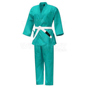 ชุดคาราเต้คอตตอนสำหรับฝึกมืออาชีพทำจากวัสดุทนทานชุดคอตตอน100% ชุดคาราเต้ - Product Image 2