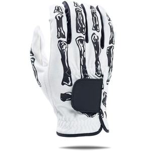 Guantes de golf para hombre con logotipo personalizado de alta calidad, piel auténtica transpirable, ideal para sublimación deportiva - Product Image 4
