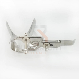 Speculum vaginal à vision complète, clip DSE, manuel, acier inoxydable de haute qualité, certifié CE, instruments chirurgicaux gynécologiques SurgiRight - Product Image 1
