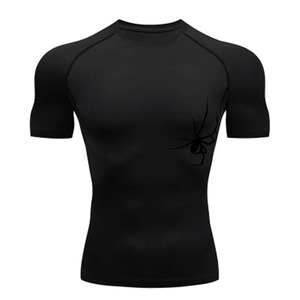 Élégant 3D imprimé hommes Rash Guard Premium qualité été respirant chemise 2025 nouveau personnaliser décontracté Jogging porter - Product Image 6