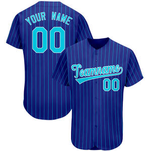 Uniforme de Béisbol Juvenil de diseño de lujo, logotipo personalizado, Jersey de punto transpirable, uso de softbol, patrón en blanco - Product Image 3