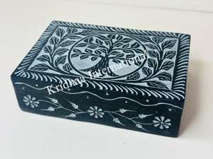 Boîte à bijoux moderne faite à la main pierre ollaire en marbre personnalisée d'excellente qualité magnifiquement fabriquée à la main cadeau à bas prix pour cher - Product Image 6