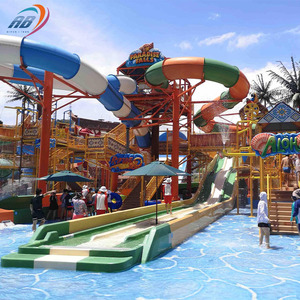 Fabricante Profesional de Equipos para Piscinas de Fibra de Vidrio de Diseño Nuevo, Toboganes Acuáticos Familiares, Parques Acuáticos - Product Image 5