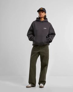 เสื้อฮู้ดดี้พิมพ์ลายทรงหลวมสไตล์สตรีทแฟชั่นคุณภาพสูงสำหรับผู้ชาย - Product Image 3