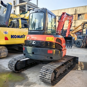 รถขุดขนาดเล็กมือสอง Kubota U55-5 ผลิตในญี่ปุ่น ประสิทธิภาพเสถียรสำหรับงานดิน - Product Image 4