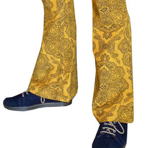 Pantalons pour hommes, nouveau design d'été, pantalons évasés, pantalons amples, style hip-hop, pantalons évasés lavés, OEM personnalisé, mode respirante - Product Image 6