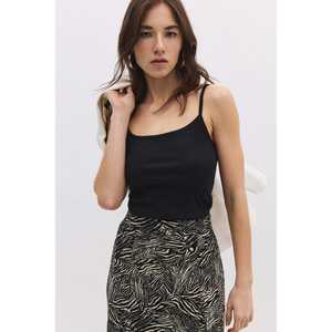 Camiseta de Algodón con Tirantes Finos - Product Image 1