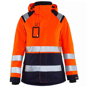 Vente en gros, veste de sécurité réfléchissante haute visibilité, tenue de travail respirante personnalisée pour les travailleurs de la construction, vêtements de sécurité résistants à l'eau - Product Image 1