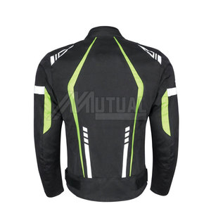 Chaqueta de moto impermeable a prueba de viento para hombre con forro transpirable extraíble equipo de protección para montar con técnicas impresas - Product Image 2