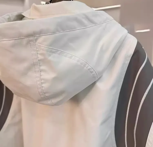 เสื้อกันลมกันลมสำหรับผู้ชายเสื้อกันลมผ้าฟลีซไนล่อนกันน้ำสำหรับเดินป่าฤดูหนาว - Product Image 6