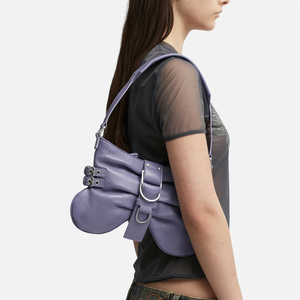 Bolso de hombro informal de mujer de piel sintética de alta calidad al por mayor estilo vintage con dos correas para el mercado pakistaní - Product Image 1