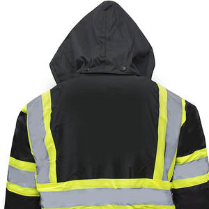 Vente en gros Nouveau design Veste de protection du travail Sécurité personnalisée haute visibilité Vêtements de travail d'hiver Veste de sécurité réfléchissante chaude - Product Image 6