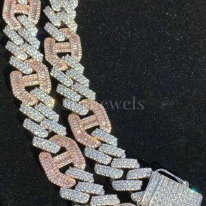 Luxury <b>Gold</b> Cuban Mariner Link Two-Tone Hip-Hop <b>Chain</b> Modern Statement Jewelry <b>for</b> <b>Men</b> & Women Strength & Unity Symbol Gift - Product Image 2