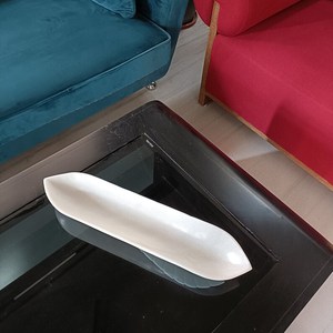 Modern Luxury White Marble Serving Tray Decorative Tray for Tea Coffee <b>Snacks</b> Home Decor and Accessories - Product Image 1