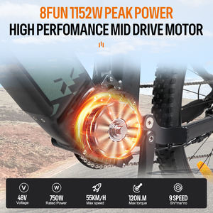 <span class=keywords><strong>Accolmile</strong></span> 1.5 Plus Cola Bear EMT 750W 48V Moteur Central Bafang Batterie 20Ah 9 Vitesses Vélo Électrique de Montagne 27.5\" 29\" EU US - Product Image 3