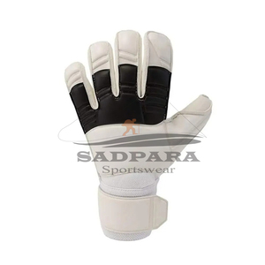 Guantes de portero de fútbol duraderos, agarre fuerte, ahorro de dedos, antideslizantes, guantes de portero de entrenamiento profesional, Jóvenes Adultos - Product Image 2