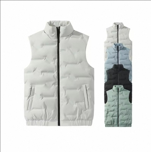 High Quality Men's Lightweight Quilted Sleeveless Winter Puffer Vest Custom Logo Insulated <b>Waistcoat</b> Made In Pakistan - Product Image 1
