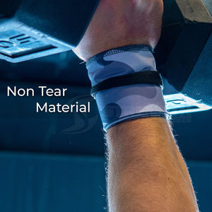 Sangles de poignet pour entraînement de GYM musculation personnalisées vente en gros de sangles de poignet pour gymnastique - Product Image 4