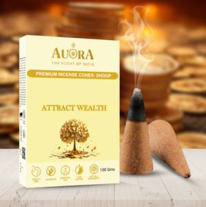 Prix d'usine Cônes d'encens naturels Cônes Dhoop de qualité supérieure Longue durée 100 + Parfums indiens Forme de taille personnalisée avec marque privée - Product Image 1