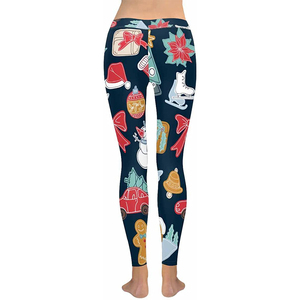 Leggings d'entraînement personnalisés nouveau design avec impression par sublimation pantalon de yoga à impression serrée pour femmes avec poche - Product Image 4