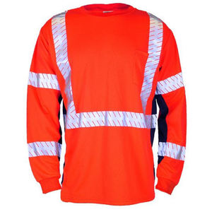 <b>Long</b> Sleeve High Quality Hi-vis Safety Reflective Shirts for Men Women Wholesale - Product Image 1