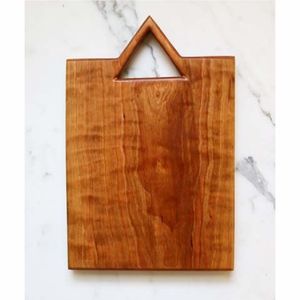 Planche à découper en bois antibactérien robuste en gros, planche à découper de cuisine en teck durable, logo personnalisé, bloc de boucher organique - Product Image 2