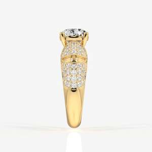 Anillos de Oro de 14k con Diamantes Cultivados en Laboratorio con Corte Portugués - Product Image 3