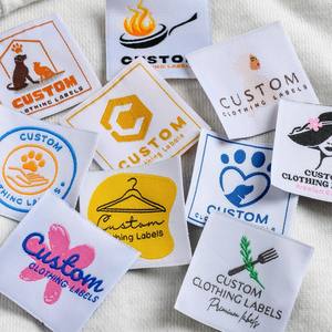 ป้ายทอแบบกำหนดเองสำหรับเสื้อผ้าป้ายทอสีดำหรือสีขาว - Product Image 2