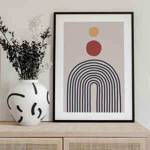 Art abstrait pour le salon, décoration murale élégante - Product Image 2