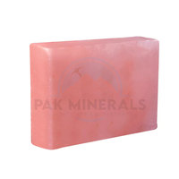 Briques de sel de roche de l'Himalaya polies de haute qualité pour salles de sel, grottes, spas, cuisson, barbecue – Couleurs rouge, rose, orange – Origine Pakistan