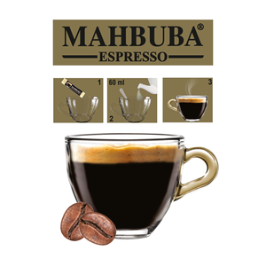 Mahbuba Creamy Espresso Café instantáneo Bold Smooth Blend Mellow Cream Sabor Pcs en paquete 48 - Product Image 2