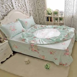 Parure de lit personnalisée en coton 100 % imprimé, thérapeutique, pour hôtels et maisons, vente en gros de draps de lit - Product Image 2